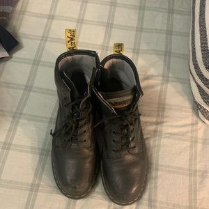 Dr martens steel toe boots